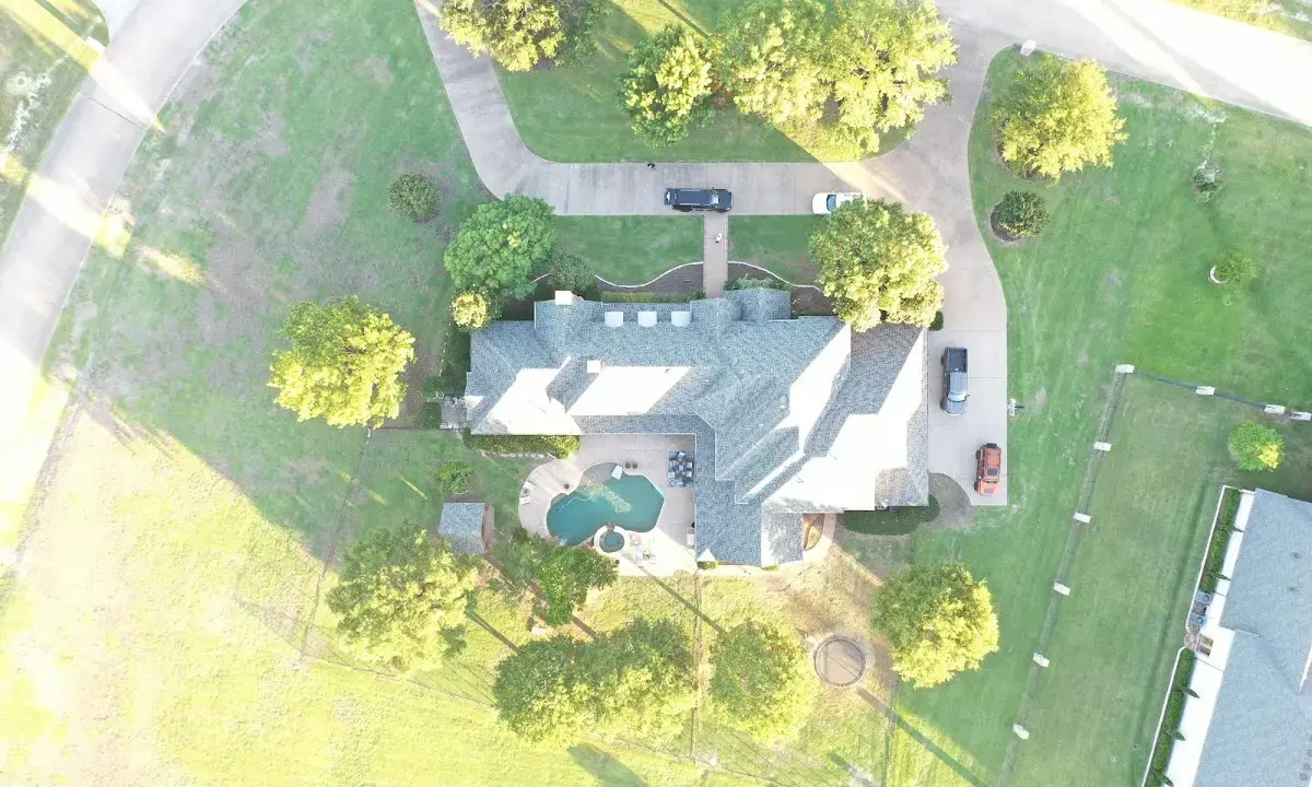 New shingle roof installation on a home in Forest